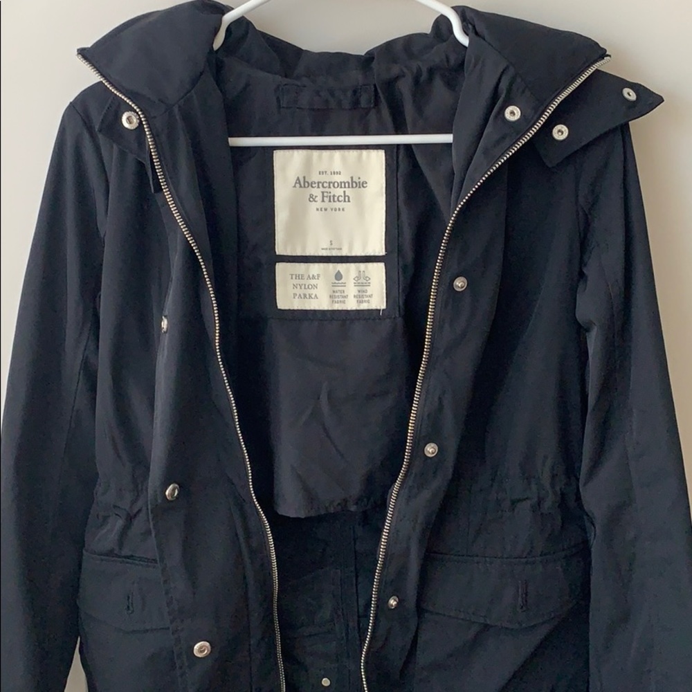 A&F NYLON WINTER PARKA!